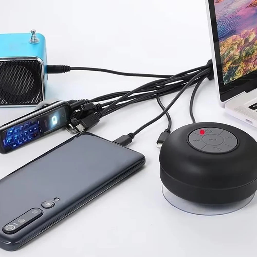 10 in 1 Universal USB To DC Power Cable Mobile Phone Charger Adapter Plug Usb Multifunction Data Transfer DC Jack Charging Line