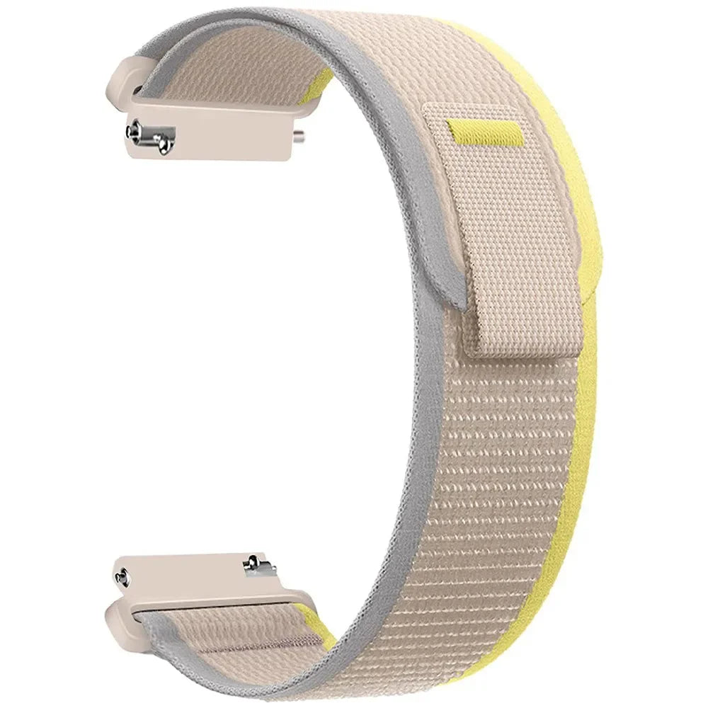 Nylon Band for HaiWei Galaxy Watch 7 6 5 4 40mm 44mm Classic/Active/Gear S3 Frontier 20mm 22mm Sport Loop Strap Amazfit GTS 3 4