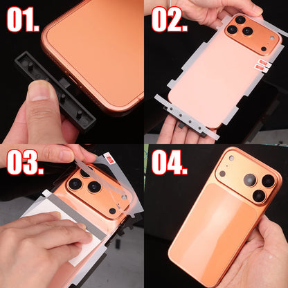 For iPhone 17 Pro Max Air 17Pro 17PM 17Air HD Side Frame Back Full Coverage Protective Film For iPhone17 Border Hydrogel Film