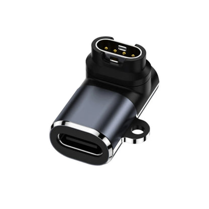 USB C 90 Degree Adapter,Garmin Watch Charger to USB C Cable Converter for Garmin Fenix 7 7S 7X 6S 6X 5 5S 5X,Forerunner 945 245