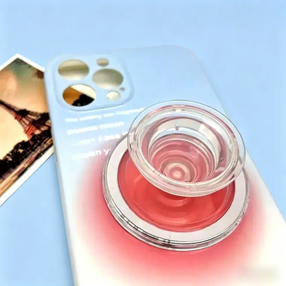 Magnetic Safe Ring Stand for iPhone 15 14 13 12 11 Samsung Xiaomi Mobile Phone Grip Holder Folding Pocket Support