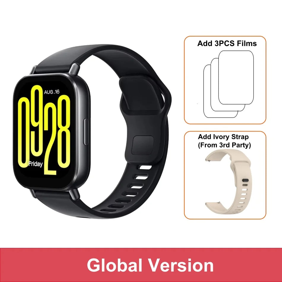 【Brand+】Global Version Xiaomi Redmi Watch 5 Active 2'' Display Up to 18 days of battery life 140+ Workout Modes Bluetooth