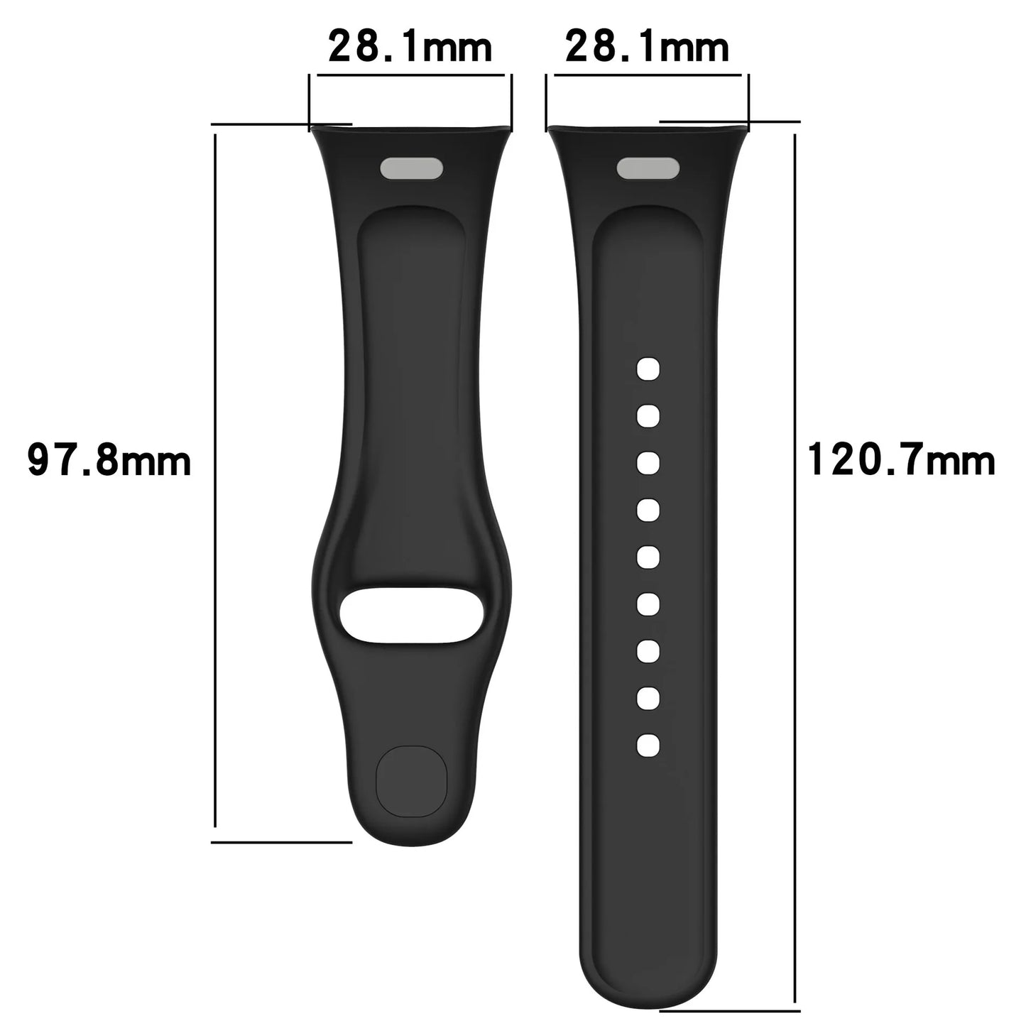 Watch Band Strap For Redmi Watch 3 Strap SmartWatch Band Silicone WristBand Bracelet For Xiaomi Redmi3 Accessories Belt Correa