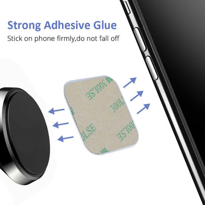 Universal Mobile Phone Metal Plates for Magsafe Cell Phone Holder Iron Sheet in Car Disk Mount Phone Sticker for Magnetic Stand
