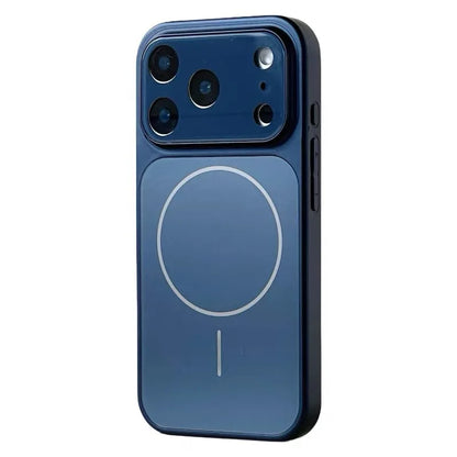 Luxury Original Matte Armor Phone Case For Magsafe For iPhone 17 Air 16 15 14 13 Pro Max Funda Wireless Charging Magnetic Cover