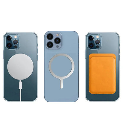 Self Adhesive Metal Ring Iron Sheet Sticker for Phone Case Magsafe Magnetic Wireless Charging Ring for Phone 15