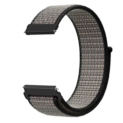20mm 22mm Nylon Loop Strap For Garmin Forerunner 55 165 265 965 255 Active 5/Vivomove Trend/Vivoactive 5/Venu 3/2 Bracelet Belt