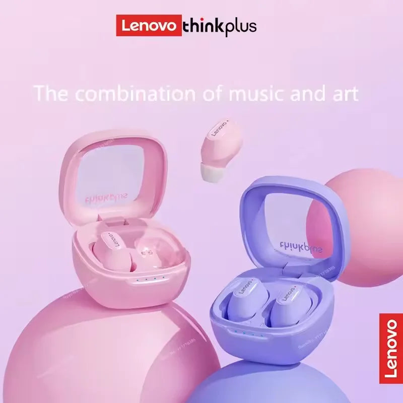 Lenovo XT62 Bluetooth 5.3 Earphones Wireless HiFi Sport Noise Reduction Headset with Mic Touch Control TWS Original Earbuds