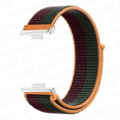 Nylon Strap For Huawei Watch Fit 3 4 Replacement Bracelet Nylon Loop Adjustable Band Soft Wristband Huawei Fit 4 Pro Accessories