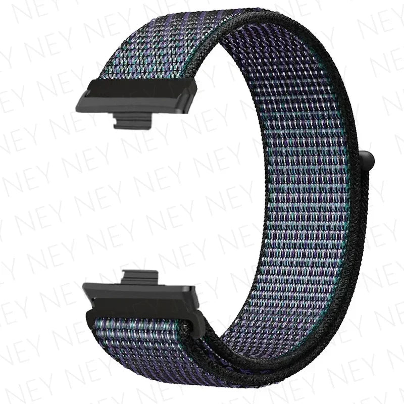 Nylon Strap For Huawei Watch Fit 3 4 Replacement Bracelet Nylon Loop Adjustable Band Soft Wristband Huawei Fit 4 Pro Accessories