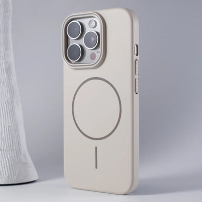 Luxury Original Hard PC For Magsafe Case for iPhone 17 Air 16 15 14 Plus 13 12 Mini 11 Pro Max Shockproof Matte Magnetic Cover