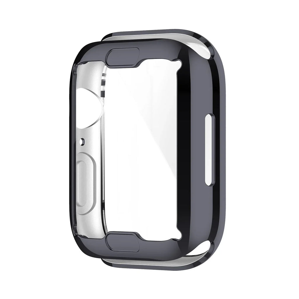 Screen Protector for Apple Watch Case 45mm 41mm 44MM 40MM 42mm 38MM Full TPU Bumper Cover Accessories Iwatch Series 8 7 SE 6 3