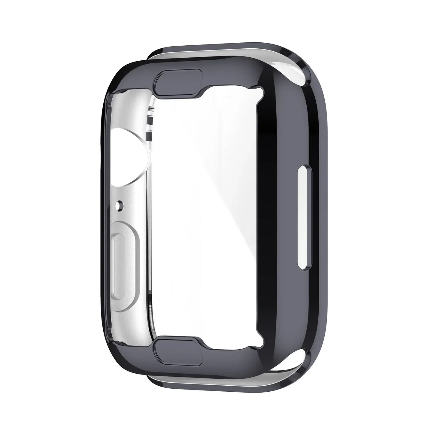 Screen Protector for Apple Watch Case 45mm 41mm 44MM 40MM 42mm 38MM Full TPU Bumper Cover Accessories Iwatch Series 8 7 SE 6 3