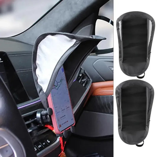 New Cell Phone Umbrella Sun Shade Sun Shade For Phone Sun Shield For Cell Phones Phone Sun Shade Glare Blocking Phone Stand