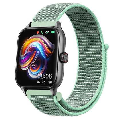 20mm 22mm Nylon Loop For Amazfit GTS4/2/3/3pro/2e/GTS2 Mini/GTR 4 42/47mm/GTR 2e/stratos bracelet for Amazfit bip/U/S/lite strap