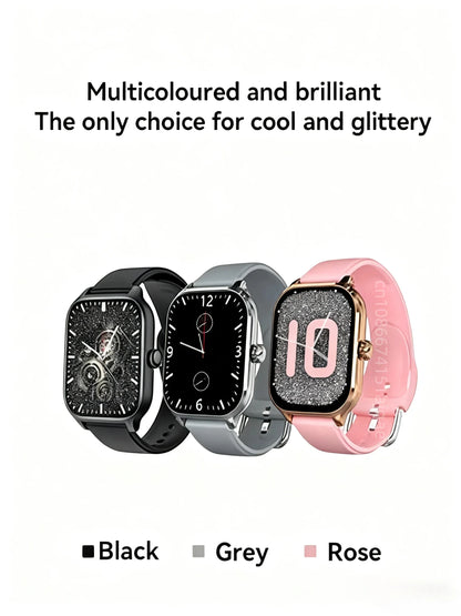 HOMEFISH C20 Smartwatch 1.77-inch HD Display Bluetooth Call Message Alert Sports Mode Smartwatch For Men Women