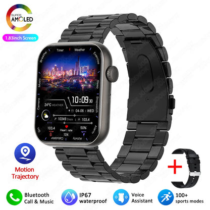 2025New Smartwatch Multi-functional Bluetooth Call Health Monitor Music Control Sports IP68 Waterproof Smart Watch For Men Women