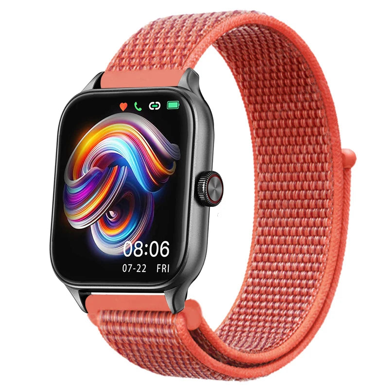 20mm 22mm Nylon Loop For Amazfit GTS4/2/3/3pro/2e/GTS2 Mini/GTR 4 42/47mm/GTR 2e/stratos bracelet for Amazfit bip/U/S/lite strap