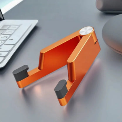 Universal Mini Size Aluminum Portable Folding Desk Mount Holder Bracket Mobile Phone Cradle Foldable Stand for Cellphone