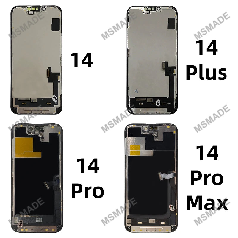 OLED 16 LCD For iPhone X XS XR 11 12 13 PRO Screen For iPhone 14 Plus 15 pro Touch Screen For INCELL 16 Pro max Display 12 Mini