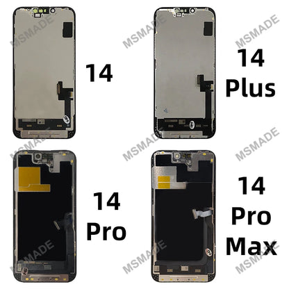 OLED 16 LCD For iPhone X XS XR 11 12 13 PRO Screen For iPhone 14 Plus 15 pro Touch Screen For INCELL 16 Pro max Display 12 Mini
