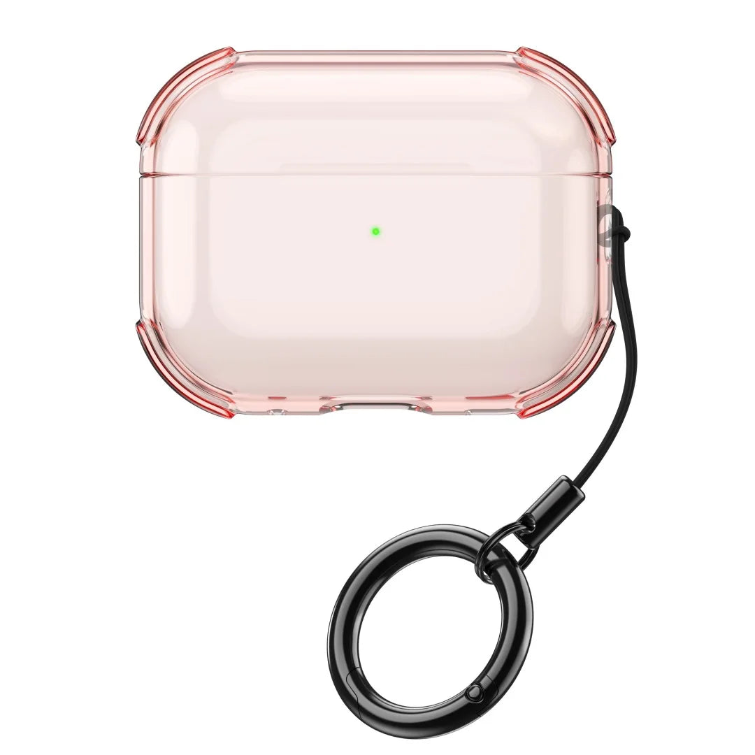 Clear Case For AirPods Pro 3 with Lanyard Keychain & Cleaning Kit Soft TPU Shockproof Protective Case Cover For AirPods Pro 3