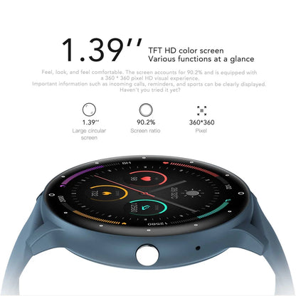 2026 New Ultra-Slim Smart Watch Men 100+ Sports Modes Heart Rate Monitoring AI Voice Assistant Bluetooth Call Smartwatches
