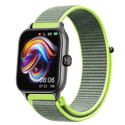 20mm 22mm Nylon Loop For Amazfit GTS4/2/3/3pro/2e/GTS2 Mini/GTR 4 42/47mm/GTR 2e/stratos bracelet for Amazfit bip/U/S/lite strap