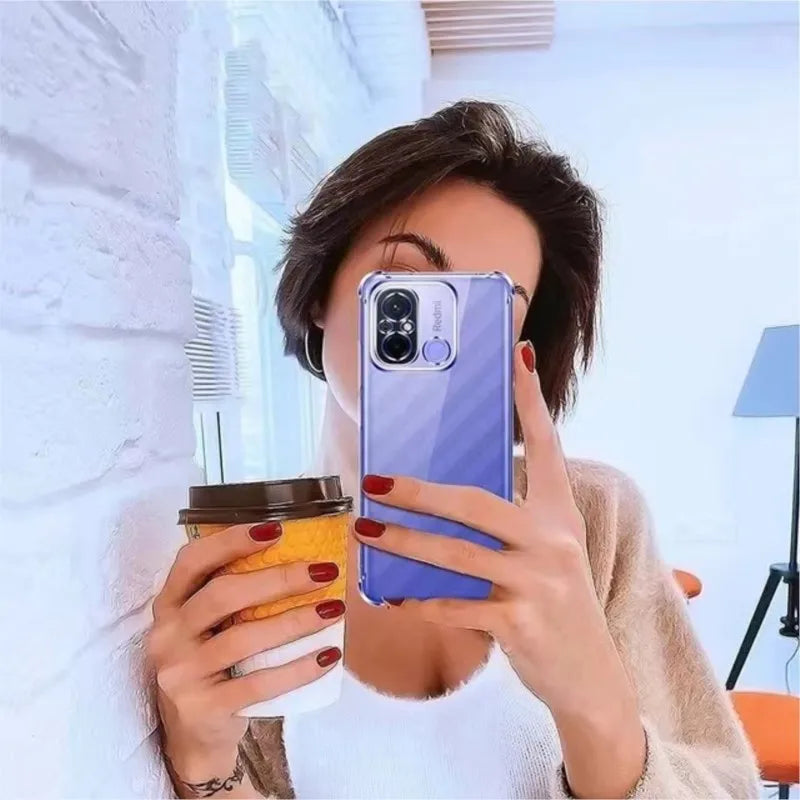 1.5MM Thick Air-Bag Clear Case For Xiaomi Redmi 10C 10A 9A 9C 12c Redmi Note 10 10S 11 11s 12s 12 Pro 5G A1 A2 Plus Cover Cases