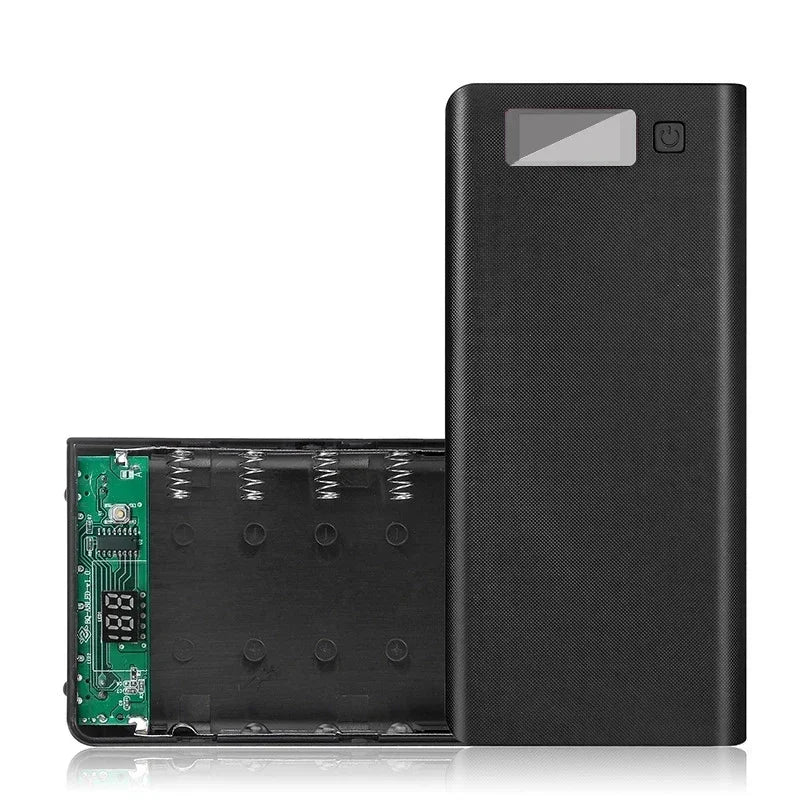 USB Power Bank Battery Charge Box 8*18650 Battery Charger Box Digital display panel Fast Charging with LED Digital Display Light