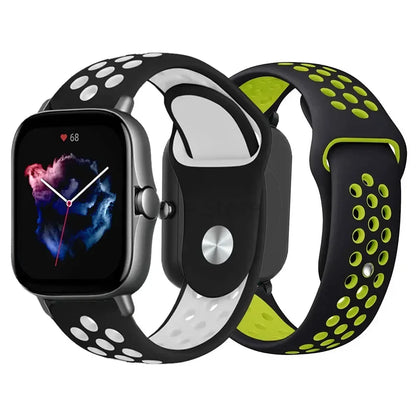 20mm 22mm Bracelet for Amazfit strap Silicone GTS/2/2e/GTS2 Mini/GTR 42mm/47mm/GTR2/2e/stratos Sport Watch band Amazfit bip 6 5