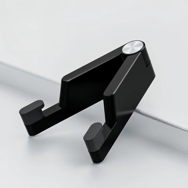 Universal Mini Size Aluminum Portable Folding Desk Mount Holder Bracket Mobile Phone Cradle Foldable Stand for Cellphone