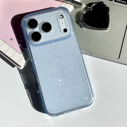Ultra Thin Clear Glitter Soft Silicone Phone Case For iPhone 17 Air 16 15 14 13 Pro Max Plus Transparent Shiny Solid Color Cover