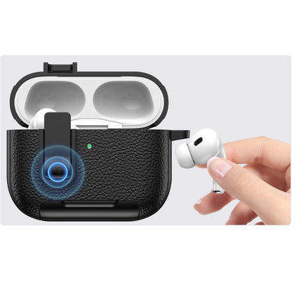 Phone Holder cortex Case For AirPods Pro 3  Bluetooth headset Cover For AirPods Pro 2 or AirPods 1 2 3 4 Pro Case With Hook
