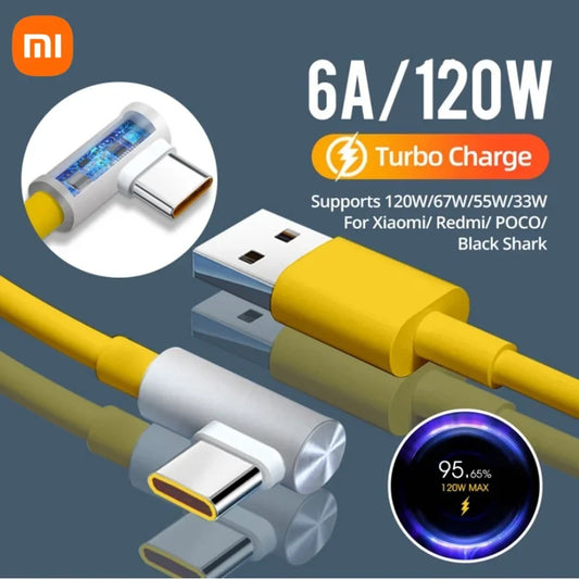 Original Xiaomi Super Fast Charging Cable For Mi 13 12 11 Pro Ultra USB C Cables Redmi Note 12 Turbo 11 10 Pro Poco X5 Pro