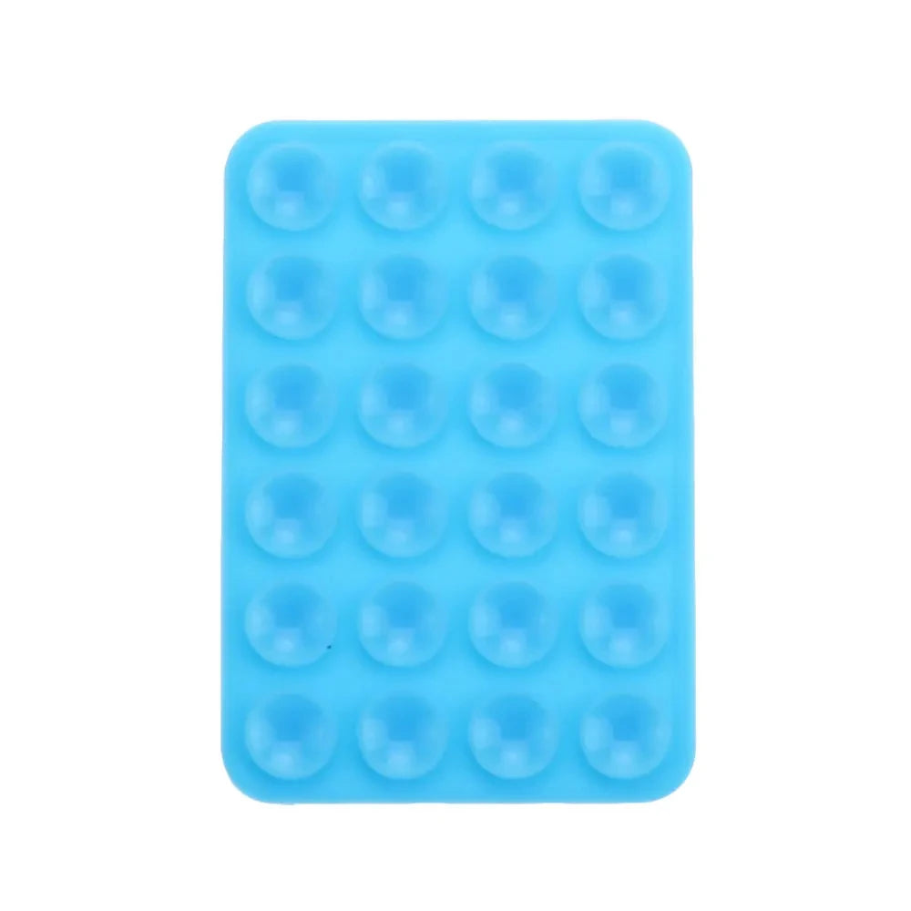 2pcs Double Sided Silicone Suction Cup Mobile Phone Suction Cup With Adhesive Pad Silicone Pad Rubber Suction Cup ﻿