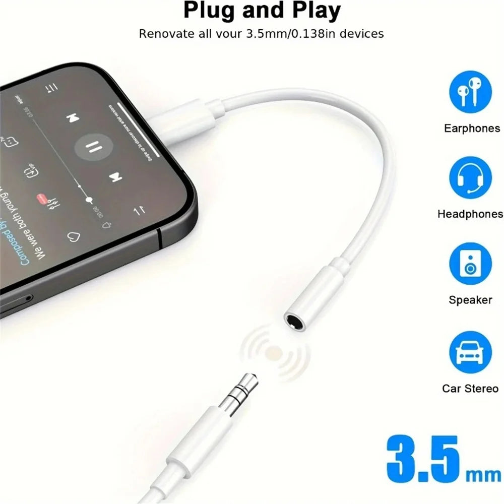 Type C To 3.5mm Aux Adapter Headphone Connector Adapter for Huawei Mate 30 Xiaomi Phone PD To 3.5mm Earphone Jack Audio Cables