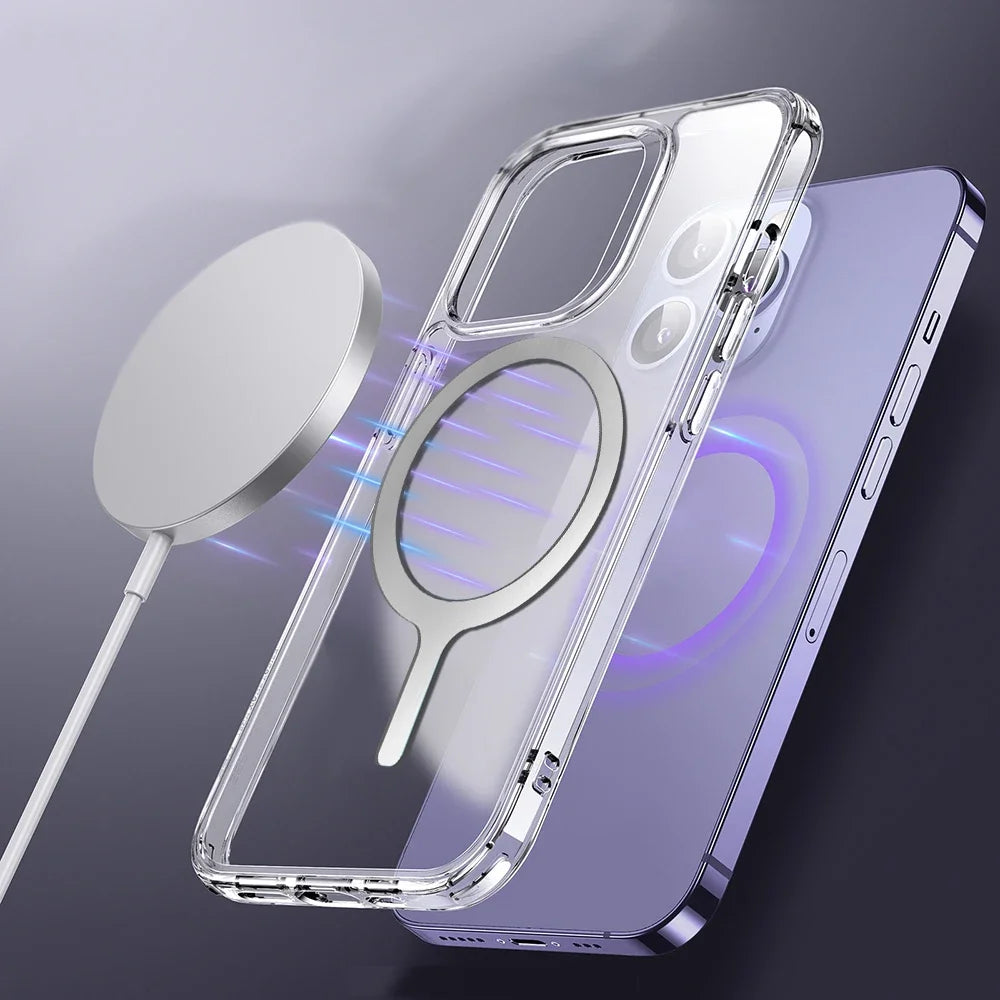Self Adhesive Metal Ring Iron Sheet Sticker for Phone Case Magsafe Magnetic Wireless Charging Ring for Phone 15