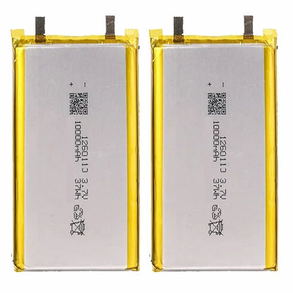 3.7V 10000mAh 1260110 Li-polymer Battery Lithium Polymer Rechargeable Batteries for Toy Power Bank GPS Laptop Camping Lights Diy