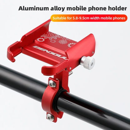 iBudim Bike Phone Holder 360 Rotation Bicycle Phone Holder for 4.7-7.0 inch Devices Motorcycle Handlebar Mobile Phone Stand