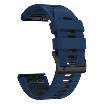 22 26MM Silicone WatchBand Strap For Garmin Fenix 7 7X 6X 6 Pro 5 5X Plus Epix Gen2 Enduro 2 WristStrap QuickFit Release Bracele