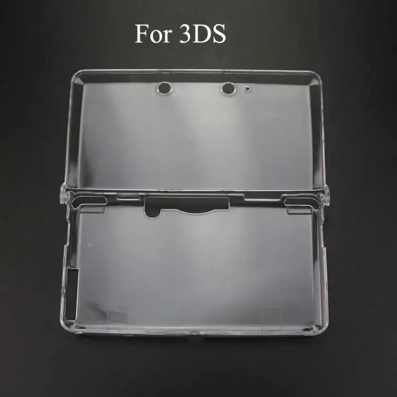 Transparent plastic protective cover, suitable for hard shell shells of NDSL, NDSi, new 3DS XL, GBA SP game consoles