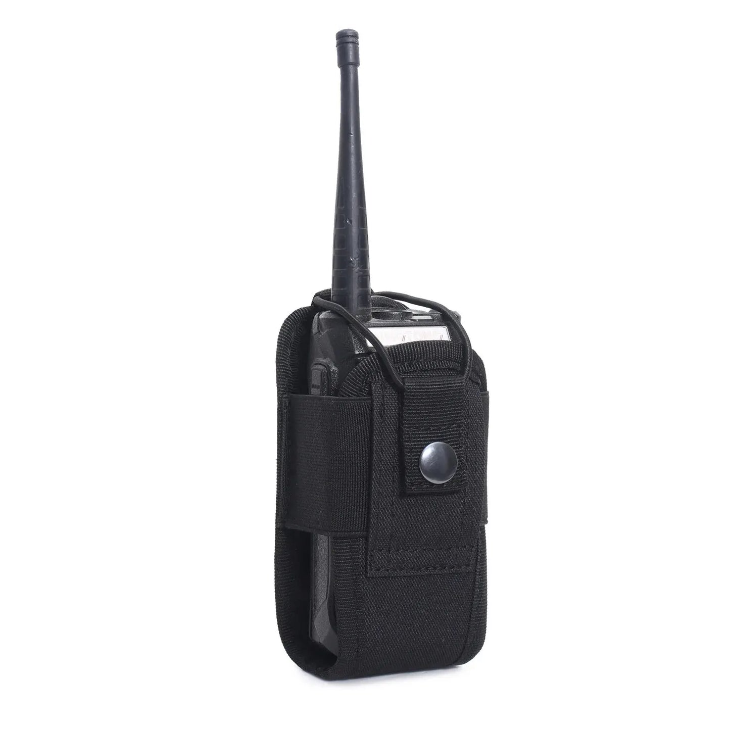 Tactical Molle Radio Pouch 1000D Nylon WalkieTalkie Holster Outdoor Portable Carry Bag Hunting Camping Hiking Durable Utility