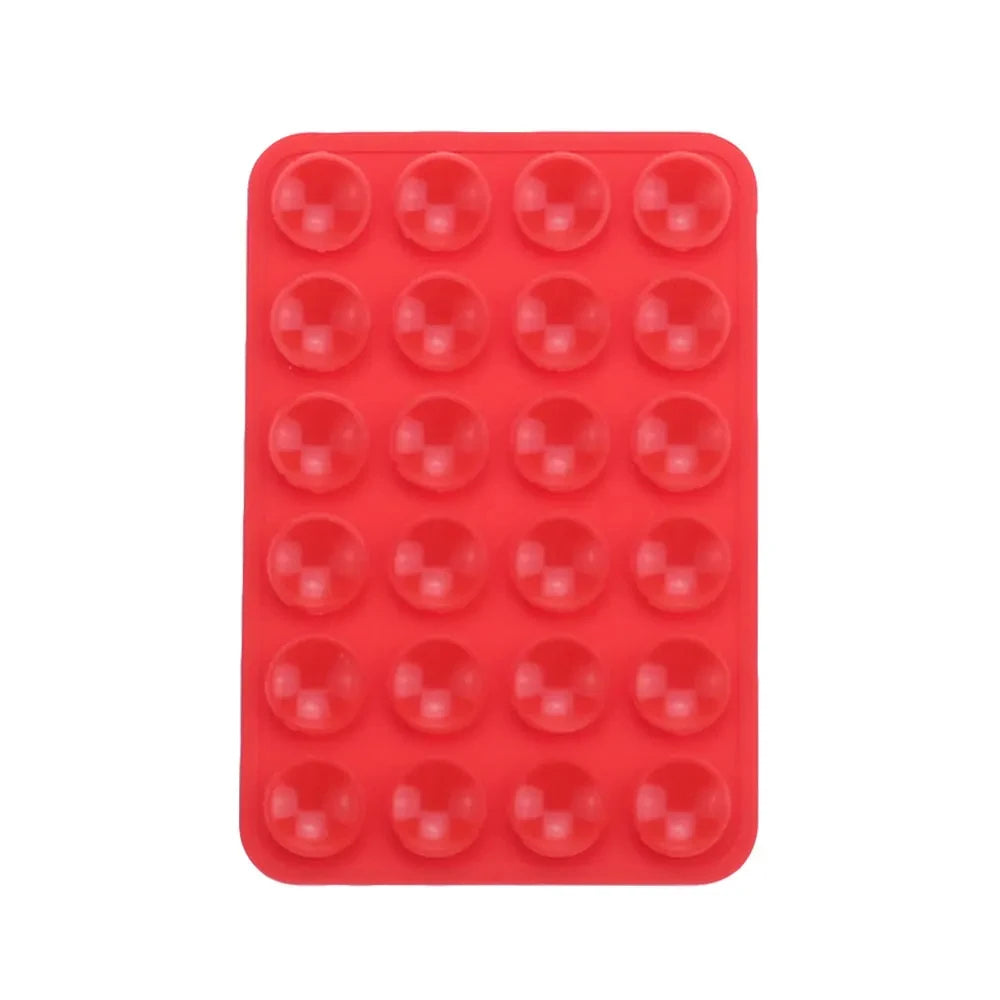 2pcs Double Sided Silicone Suction Cup Mobile Phone Suction Cup With Adhesive Pad Silicone Pad Rubber Suction Cup ﻿