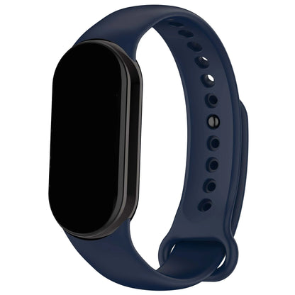 Silicone Wristbands for Xiaomi Band 8/9/10 | High-Quality, Smooth Texture, Sporty Style with Deployant Clasp