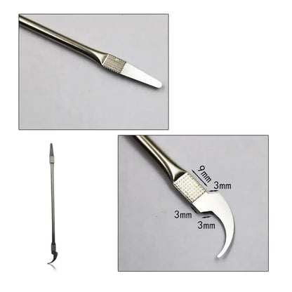 8pcs CPU IC Glue Remover C Chip Repair Phone Repair Tool Thin Blades Piratical Repair Hand Tool For Mobile Phone Computer