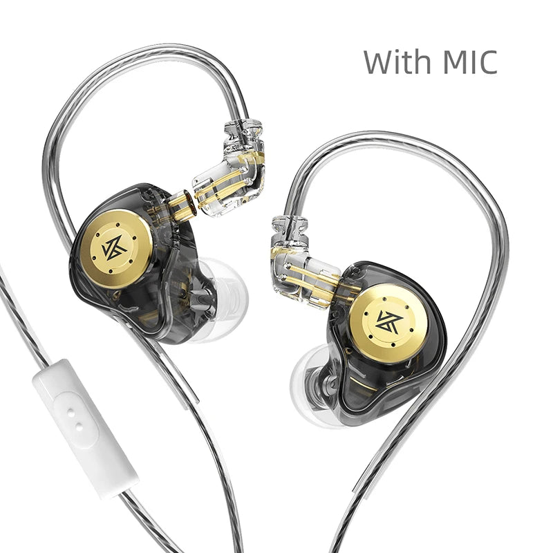 KZ EDX pro Earphones Bass In Ear Monitor Headphones Sport Noise Cancelling HIFI Headset New Arrival!