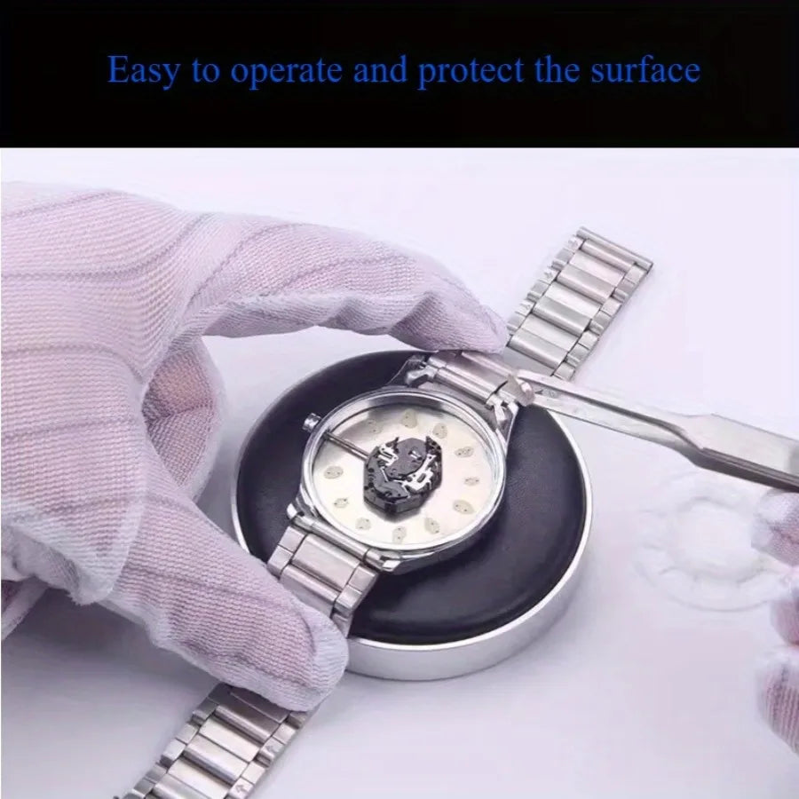 8pcs/set Watch Dust Air Blower Pump Rubber Cleaning Wristwatch Parts Cleaner Brush Tool Cleaning Suit Watch Repair Tool Care Kit