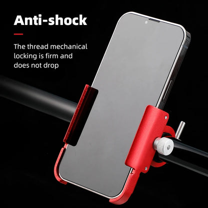 iBudim Bike Phone Holder 360 Rotation Bicycle Phone Holder for 4.7-7.0 inch Devices Motorcycle Handlebar Mobile Phone Stand