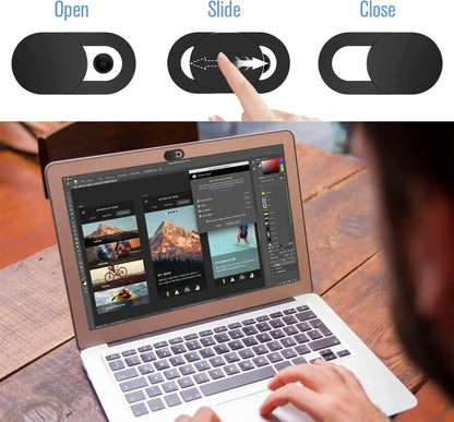 5/10PCS Universal Laptop Webcam Cover Shutter Antispy Camera Cover For Web Laptop iPad Macbook Mobile Phone Lens Privacy Sticker